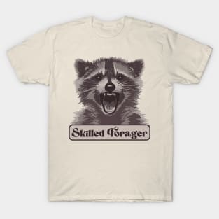 Skilled Forager Raccoon T-Shirt